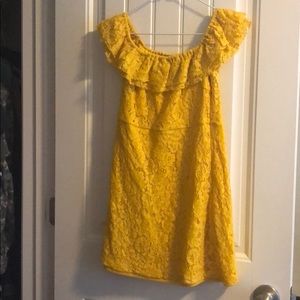 Yellow dress